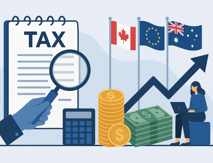 Taxes in Tier-1 Countries: Comparing the US, Canada, Europe, and Australia – and How to Legally Pay Less