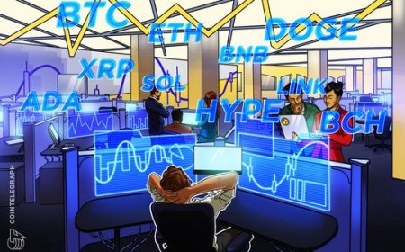 Price predictions 10/31: BTC, ETH, BNB, XRP, SOL, DOGE, ADA, HYPE, LINK, BCH