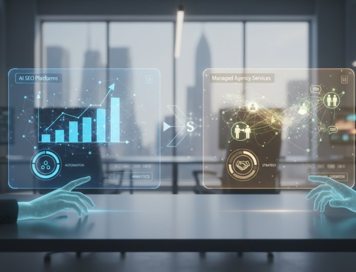 AI SEO Platforms vs. Managed Agency Services: 2026 Trend